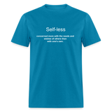 SELF-LESS - turquoise