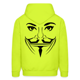 HELLOOOOOO THERE Hoodie #2 - safety green