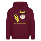 SPACE Hoodie - burgundy