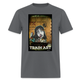 Train Art - charcoal