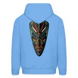 AFRICAN MASK - carolina blue