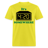 SOMEWHERE - yellow