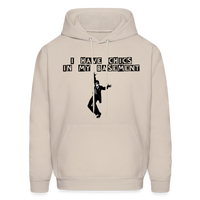 CHICS IN MY BASEMENT Hoodie - Sand