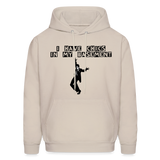 CHICS IN MY BASEMENT Hoodie - Sand