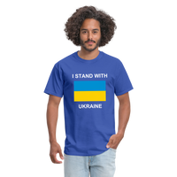 I STAND WITH UKRAINE - royal blue