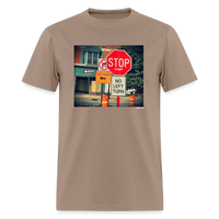 No Left Turn - brown savana