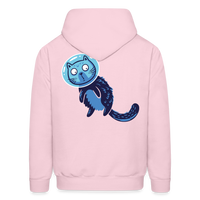 SPACE CAT 2 Hoodie - pale pink