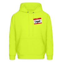 SINGLE Hoodie - safety green