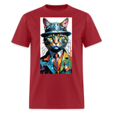 Mr. Deago - dark red