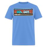 Train Art - carolina blue