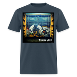 Train Art -  blue dusk