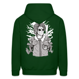 J Hoodie - forest green