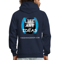 LIFE ART IDEAS Hoodie - navy