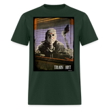 Train Art - forest green