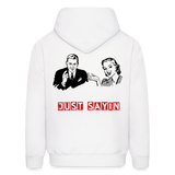 JUST SAYIN 3 Hoodie - white