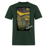 Train Art - forest green
