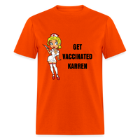 VACCINATED - orange