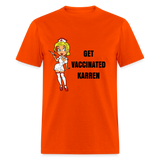 VACCINATED - orange