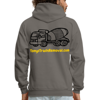 TRASH REMOVAL Hoodie - asphalt gray