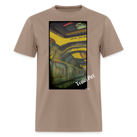 Train Art - brown savana
