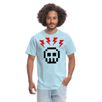 SKULL TAZER - powder blue