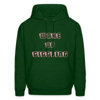 WAKE UP Hoodie - forest green