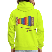 XYLOPHONE Hoodie - safety green