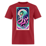Octopus - dark red