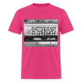 Train Art - fuchsia