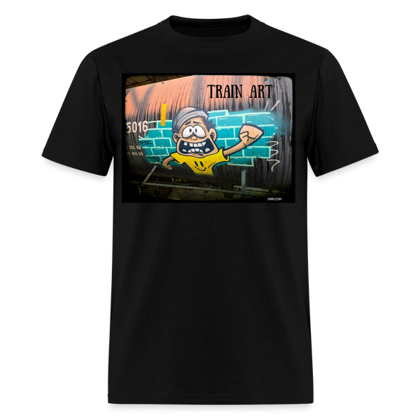 Train Art - black
