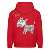 ROBOT 7 Hoodie - red