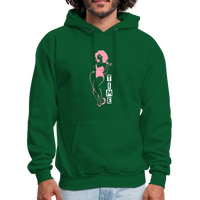 TIME ON MY SIDE Hoodie - forest green