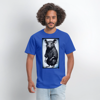 Rat Man - royal blue