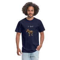 I EAT - navy