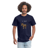 I EAT - navy