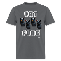 CAT FLAG - charcoal