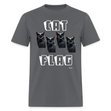 CAT FLAG - charcoal