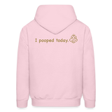 I POOPED Hoodie - pale pink