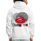 KISS ME  Hoodie - white