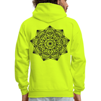 STAR DELIGHT Hoodie - safety green