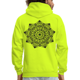 STAR DELIGHT Hoodie - safety green