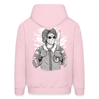J Hoodie - pale pink