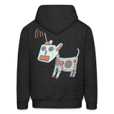 ROBOT 7 Hoodie - charcoal grey