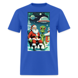 Alien Christmas - royal blue