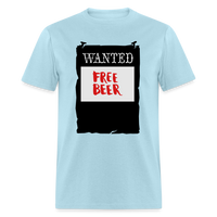 FREE BEER - powder blue