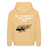DRAGON Hoodie - light yellow