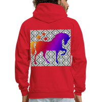 HORSE BACK Hoodie - red