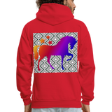 HORSE BACK Hoodie - red