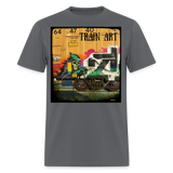 Train Art - charcoal