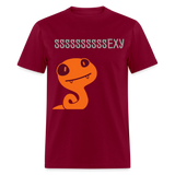 ssssssssssEXY - burgundy